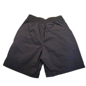 Peak Velocity Women's Elastic Waist Active Shorts Black Small